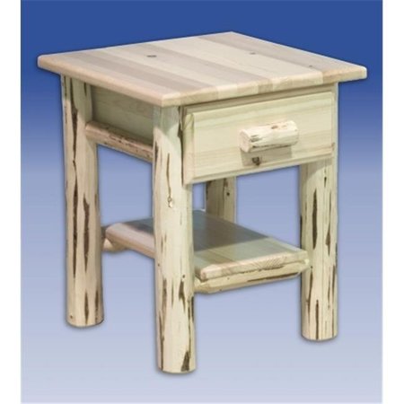 MONTANA WOODWORKS Montana Woodworks MWND Nightstand with Drawer and Shelf - Ready To Finish MWND